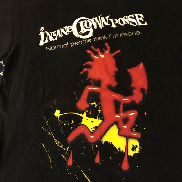 Vintage Insane Clown Posse Band T Shirt - Picture 2 of 3